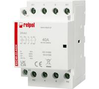 Protector de sobrecarga, 2 contactos normalmente abiertos (NA) + 2 contactos normalmente cerrados (NC), 40A, 24 VAC, modelo RXC40-22-A024