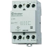 Protector de sobrecarga Finder, modelo 22.64.0.024.4310, con 4 contactos de cierre (30/110/220 V), 63/4/1,2 A (22.64.0.024.4310)