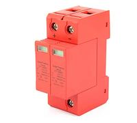 Protector de Sobretensiones DC 1000V 2P Pararrayos de Bajo Voltaje 10kA-20kA para Casa Oficina Industrial Dispositivo de Arrester Seguridad Eléctrica