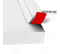 Protector inferior de puerta grueso para evitar fugas de aire frío, reducción de ruido, adhesivo fuerte, tira de sellado ajustable para burlete de puerta