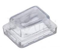 Protector interruptores basculantes transparente 13x19,2mm rsc07