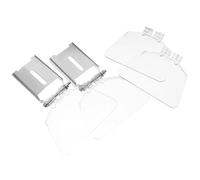 Protector Ocular Transparente de Repuesto para Amoladora de Banco | Diseño Antipolvo, Lente Única, Orificio Interior de 6mm, para Taller y Metalurgia