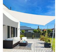 Protector solar rectangular, resistente al agua, de 3,5 x 4,5 metros, para jardín y terraza