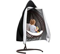 protectora para silla colgante, 210D Oxford cremallera cordón, impermeable, resistente al invierno, para hamaca , protección contra la humedad del sol