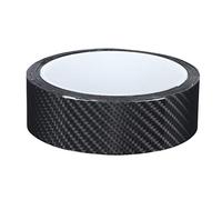 Protectores para Pintura de Coche,Película Protectora de Fibra de Carbono Negra protección de Puertas, Pegatinas de raspado fronterizo, Envoltura Impermeable, sin Burbujas Protector (10CM*3M)