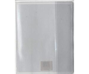 Protège-cahier PVC Transparent à Rabats marque-pages 17 x 22 cm Clairefontaine