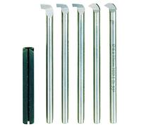 Proxxon 2224520 - Conjunto 6 Cuchillas Hss Para Roscas, negro