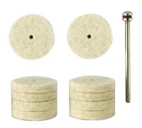 Proxxon 2228798 - Juego 10 Discos De Pulir De 22 Mm