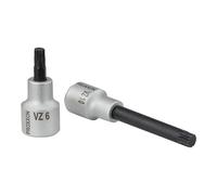 Proxxon 23 372 Vaso y Punta XZN 1/2", Tamaño VZ 10, Longitud Total 100mm