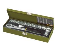 PROXXON 23 604 2223604-Set carraca pasante 1,2 14 pcs, Metal, 13mm
