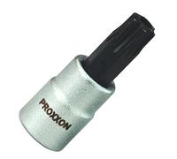 Proxxon 23 753 Vaso y Puntas de 1/4" TTX, Inviolables, Tamaño TTX 8, Longitud Total 33mm