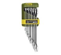 Proxxon Juego de llaves fijas planas 23 800 2223800 – 8 piezas 20x22 mm, rojo