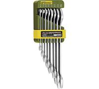 Proxxon Juego de llaves fijas planas 23 800 2223800 – 8 piezas 20x22 mm, rojo