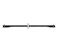 Proxxon Set 12 hojas para sierra de calar 28743 – 18 dientes, negro