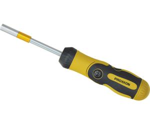 Proxxon Destornillador plegable 1/4" con carraca negro 1/4"