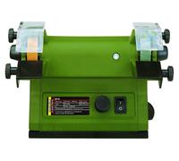 Proxxon SP/E, máquina lijadora de bandas, funcionamiento con corriente eléctrica, 200 vatios, velocidad variable