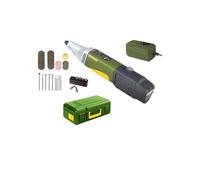 PROXXON Taladro Rectificador a Batería IBS/A + LI/A + LG/A con 34 Accesorios
