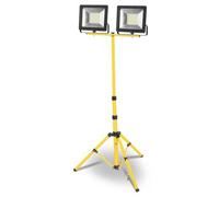 Proyector led MATEL 2x50w. luz fria tripode 5m. 29997