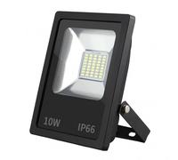 Proyector led smd dacita 10w 6500k negro 900lm 120º ip66 13,5x11,5x