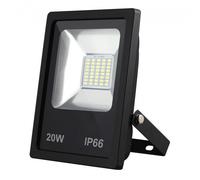 Proyector led smd dacita 20w 6500k negro 1800lm 120º ip66 18,5x15,5