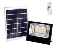 Proyector LED Solar 200W 6500K Panel: 6V/20W Batería: 3,2V/15000MaH Control Remoto [HO-SOLARFL-200W-01] | Greenice