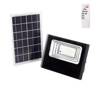 Proyector LED solar 45W 6500K Panel: Bateria 6V/6W: Control remoto 3,2V/3000MaH | Greenice
