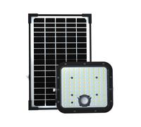 Proyector LED Solar Con Sensor De Movimiento 30W IP65 Negro V-TAC VT-432