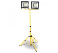 Proyector led tripode 5mt.2x30w.fria