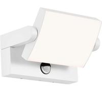 Proyector LED V-TAC de 17W para fachadas, con sensor de movimiento, color blanco, IP65, modelo VT-11020S, 3000K, 2520 lúmenes