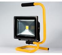 Proyector led volteno 30w portátil, iluminación eficiente para exter
