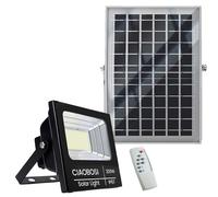 Proyector Solar LED 200W IP67 con Panel Solar Separado y Mando a Distancia