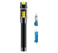 Prueba de fibra óptica de 100 mW, localizador visual de fallas, de 2,5 mm, con adaptadores