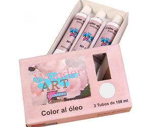 Pryse 6251002 pintura al óleo 108 ml tubo plata, titan, blanco