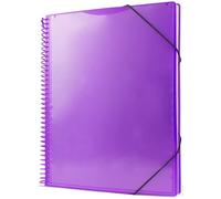 PRYSE Carpeta de Fundas Tarifario Personalizable A4 Lila (Set de 6)
