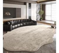 PsmpengUK Alfombra Moderna de Pelo Corto, Parte Inferior Antideslizante, Lavable, alfombras de Felpa súper Suaves y ultrasuaves, alfombras de Lana sintética for Sala de Estar, Dormitorio(D,180x240cm)