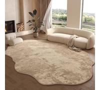 PsmpengUK Alfombra Moderna de Pelo Corto, Parte Inferior Antideslizante, Lavable, alfombras de Felpa súper Suaves y ultrasuaves, alfombras de Lana sintética for Sala de Estar, Dormitorio(C,160x230cm)