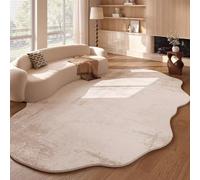 PsmpengUK Alfombra Moderna de Pelo Corto, Parte Inferior Antideslizante, Lavable, alfombras de Felpa súper Suaves y ultrasuaves, alfombras de Lana sintética for Sala de Estar, Dormitorio(H,180x240cm)