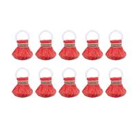 Pssopp Cañones de Poppers de Confeti Lanzados a Mano de 10 Piezas con Papel Colorido Fácil de Limpiar para Celebraciones y Ocasiones Festivas (15 tiras)