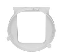 Pssopp Conector de Manguera de Escape de Aire Acondicionado Portátil, Material ABS, Tubo de Escape Ajustable para Accesorios de Aire Acondicionado Móvil 1P