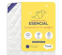 P'TIT LIT - Colchón de bebé Esencial - 60x120 cm - Climatizado: 1 Lado Verano / 1 Lado Invierno - OekoTex® - Hecho en Europa