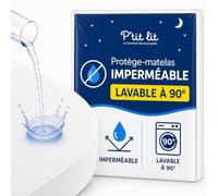 P'TIT Lit - Protector de Colchón 60x120 cm - Cubre Colchón Bebé Impermeable - Lavable a 90°C - Transpirable y Silencioso - Sin Tratamiento Químico - Totalmente Elastizado - Oeko-Tex