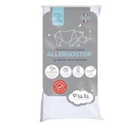 P'tit lit - Protector de colchón de cuna de felpa 100 % algodón 70x140 cm | Greenfirst: Tratamiento vegetal 100 % natural contra los ácaros | 100 % impermeable - Absorbente y Silencioso - Oeko Tex