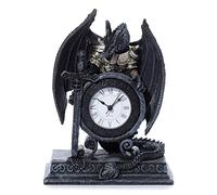 Puckator DRG28, Reloj dragón con Armadura, 7 x 15 x 20 cm.