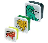 Puckator Juego de 3 loncheras para aperitivos LBOX77 – M/L/XL – Dinosauria