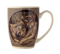 Puckator Lisa Parker - Taza de Desayuno (Porcelana, en Caja), diseño de Lobos