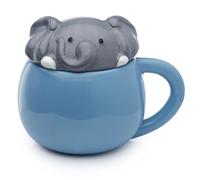 Puckator Mug avec Couvercle Adoramals - Eléphant marca