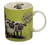 Puckator Taza de porcelana Trendre Shaun Le Mouton Verde