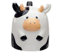 Puckator Taza 3D Bramley Bunch – Vaca, reversible (cabeza abajo) 500 ml