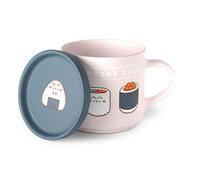 Puckator pusheen the cat bento club sushi lover - juego de taza de por