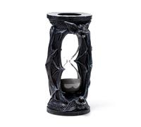 Puckator Reloj de arena, resina, negro, estándar